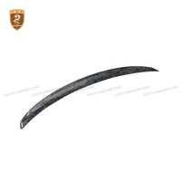 Aileron arrière en fibre de carbone de style TKT pour Porsche Macan, aileron arrière, coffre, hayon