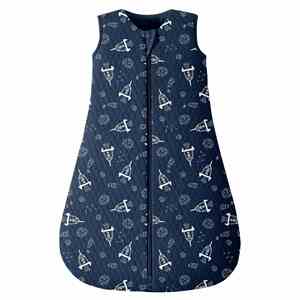 Saco de Dormir Ligero de Algodón Suave con Cremallera de 2 Vías, Manta Vestible de 6 a 12 Meses - Product Image 3