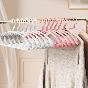 Velvet Clothes Hanger Wide Shoulder Non Slip Drying Support Anti Bulging Household Use Rectangle Hook Type - Product Image 1