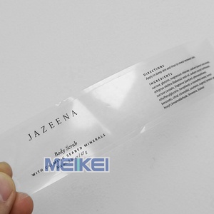 Impresión personalizada Etiqueta transparente Etiqueta de logotipo Pegatinas de tapa de botella de alta calidad Etiqueta impermeable para Cápsula de botella de vidrio - Product Image 1
