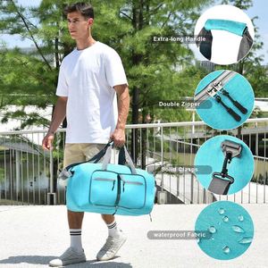 Muestra Gratis, Bolsa Impermeable Plegable de Gran Capacidad, con Certificación BSCI, para Viajes, Campamento, Gimnasio - Product Image 5