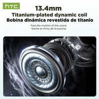 Écouteurs TWS Sportifs HTC NE19 AI Open True Wireless de Haute Qualité, Annulation de Bruit avec Son HD Bluetooth 6.0