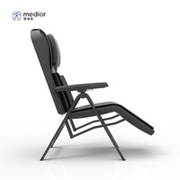 Fauteuil de massage 4D Medior, fauteuil inclinable électrique en cuir, canapé de salon, masseur corporel MD-88198, triple pliage MD-88108