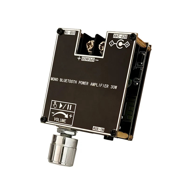 ZK-301B mono 30W audio power amplifier board module with true wireless TWS