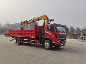 Grue montée sur camion Dongfeng 8-10 tonnes avec grappin à griffes, grue à flèche télescopique hydraulique de 20 m pour la manutention des matériaux - Product Image 6