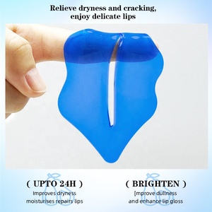 Masque Lèvres au Collagène et Vitamine C Effet Cristal Bleu, Marque Privée OEM, Éclaircissant, Anti-rides, Hydratant, Végétalien, Logo Personnalisé, Vente en Gros - Product Image 4