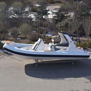 Liya 22ft yatchs de lujo Hypalon bote inflable con motor fuera de borda 150 caballos de fuerza - Product Image 5