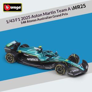 <span class=keywords><strong>Burago</strong></span> 1:43 Aston Martin <span class=keywords><strong>F1</strong></span> Modèle AMR25 Formule 1 Voiture de Simulation Véhicule 14 #   10 #   43 #   Voiture miniature Alonso Redbull - Product Image 5
