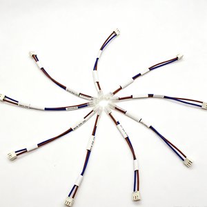 Câble de raccordement personnalisé PH2.0 2P mâle-mâle, pas de 2,0 mm, bleu, marron, PVC, pour applications industrielles et PCB - Product Image 6