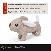 Fournisseur de jouets pour chiens de luxe, personnalisables, durables, qui couinent et résistent aux morsures, en gros