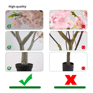 2.1 m New Design Eco-Friendly Cherry Blossom Plant Tree for Wedding Decor Artificial Flower Centerpiece Event Party <b>Table</b> - Product Image 4