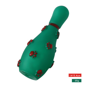 Novo Natal Pet Chew Brinquedos com Padrões Bonitos Brinquedos <span class=keywords><strong>Squeaky</strong></span> para Cães e Gatos Pet Supplies - Product Image 3