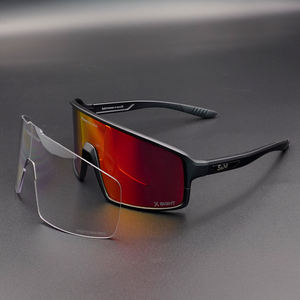 2024 fotokromik bisiklet gözlük 2 Lens erkekler kadınlar temizle spor güneş gözlüğü UV koruma dağ bisikleti beyzbol koşu gözlük - Product Image 6