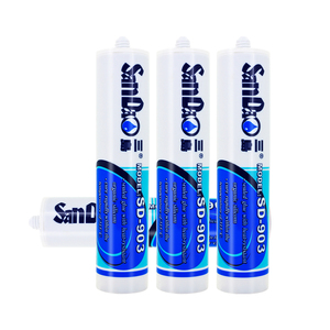 High Temperature 315℃ Silicone Sealant RTV <b>Adhesive</b> Electronics Red Super Glue Bonder High Temperature for Fireplaces Boiler - Product Image 2