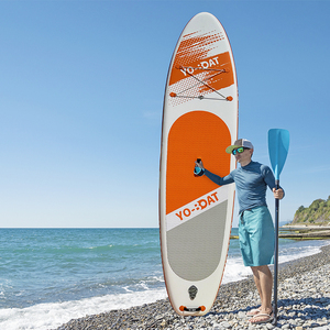 Tabla de Paddle Surf Inflable SUP Barata de Gran Tamaño con Sistema de Arranque Eléctrico y Bolsa para Aguas Abiertas y Niños - Product Image 6