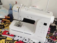 Nouveau Jukis HZL-70HW Machine à coudre domestique contrôlée par ordinateur 80 motifs de point Machine à broder multifonctionnelle