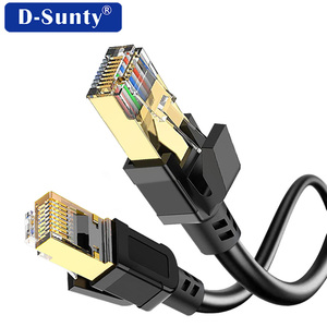 Cable Ethernet Cat8 D-Sunty, Cable de Red LAN de Alta Velocidad con Blindaje de Cobre Puro SFTP RJ45 para Centro de Datos - Product Image 6