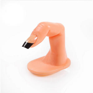 Lukisan dapat diganti, ujung kuku palsu profesional Model tangan realistis - Product Image 3