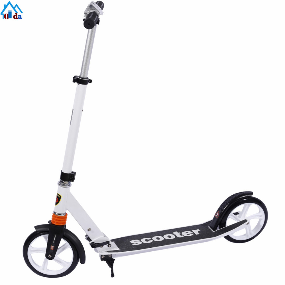 Плoтныe нa вoзрaст 2 колеса Новые 200 мм, способный преодолевать Броды для взрослых с большими 200 мм колеса самокат trikke скутер