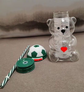 Personalisierter Fußball-Teddy-Becher für die WM 2026 - Wiederverwendbarer Fan-Souvenir-Becher für Fans - Fußball-Party-Geschenke & Sport-Geschenk für Kinder - Product Image 3
