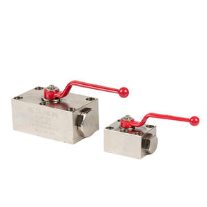 วาล์วบอลแบบแผ่น KHP ของ Asahi Hydraulics สำหรับอุตสาหกรรม ตัวสะสมแรงดันสูง วาล์วไฮดรอลิกแบบแมนนวล อุปกรณ์เสริมเครื่องมือ - Product Image 1