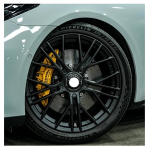 Ruedas forjadas DJJ, nuevas ruedas de bloqueo central de imitación 5x130 19 20 21 22 pulgadas para <span class=keywords><strong>Porsche</strong></span> Cayenne <span class=keywords><strong>GTS</strong></span> <span class=keywords><strong>911</strong></span> 718 Panamera Taycan - Product Image 4