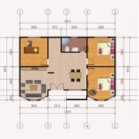 Villa moderne à deux étages de forme ronde avec structure en acier galvanisé à faible coût