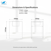 Comptoir de réception de bureau moderne en bois sur mesure pour salon de coiffure, petit comptoir de réception blanc