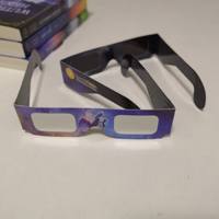 Lunettes de visualisation solaire Eclipse personnalisées en papier, lunettes pour éclipse totale, lunettes pour éclipse annulaire
