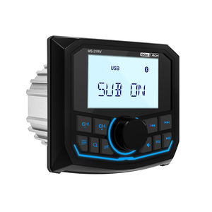 <span class=keywords><strong>Radio</strong></span> MP3 marine GRANDnavi, blanc ou noir, étanche IPX5, récepteur stéréo avec caisson de basses, <span class=keywords><strong>Bluetooth</strong></span>, USB, lumière colorée pour <span class=keywords><strong>bateau</strong></span>, VTT, UTV - Product Image 2