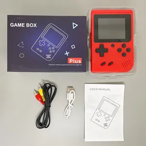 2020 Hot-vendita Video Portatile Console di Gioco Portatile Video Box Portatile Sup Scatola del Gioco 400 in 1 Giochi con doppio Lettore