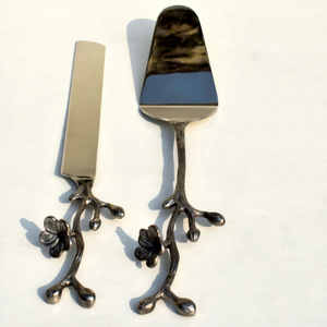 Juego de Servidor de Pastel de Lujo con Mango de Acero Inoxidable, Espátula para Pastel de Calidad Superior con Acabado Espejo, Último Diseño, Precio Reducido - Product Image 1