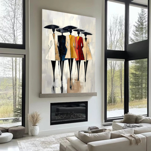 Pinturas Modernas de Naturaleza Muerta, Pintura al Óleo Pintada a Mano sobre Lienzo, Decoración Abstracta Texturizada Moderna para Sala de Estar - Product Image 6