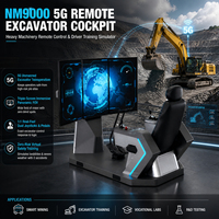 Mining Haul Truck Remote Operating Console Direct Road Feedback Driving Station for Heavy Construction Works