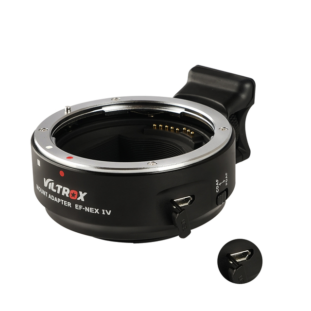 Viltrox EF-NEX IV Auto Focus Lens Adapter for Canon EOS for Full Frame A9 A7RII A7SII A6500 A6300 Comes in Box