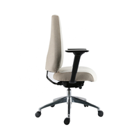 Chaise de bureau au design moderne sophistiqué de vente chaude avec housse en tissu de chaise élévatrice réglable en mousse haute densité pour le bureau