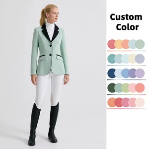 Veste d'équitation pour femmes avec protection antibactérienne et anti-UV, panneaux extensibles respirants pour une <span class=keywords><strong>liberté</strong></span> de mouvement - Product Image 4