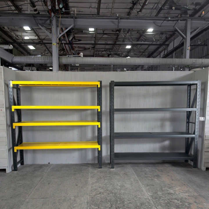 Medium Duty Steel Storage Racks Adjustable Metal Shelving for Garage ...