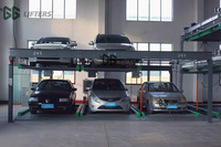 Système de levage de véhicules automatique personnalisé de haute qualité, système de stationnement multiple, carport avec machine de levage de voitures à emplacement modulaire