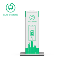Bar Restaurant Carte de Crédit Portable Powerbank Ducking Location APP Sim Partage Charge Sans Fil Location Powerbank Station