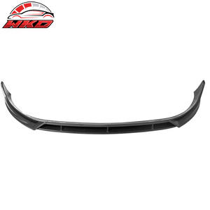 Pour Tesla Model Y Juniper 2025-2026, lèvre de pare-chocs avant 4 pièces, imprimé fibre de carbone, spoiler, pièces automobiles de haute qualité, kit carrosserie - Product Image 2