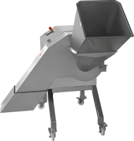 Machine à découper en dés à haute efficacité, machine à couper les légumes en cubes électrique, machine à découper les pommes de terre en dés, trancheuse commerciale en acier inoxydable