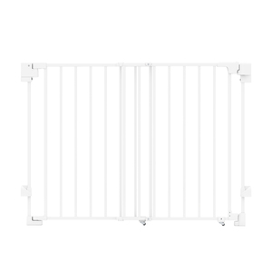 Puerta de Seguridad para Bebés de Acero con Instalación a Presión en la Pared, Puerta de Seguridad para Bebés Montada a Presión, Puertas Ajustables de Metal para Bebés - Product Image 1