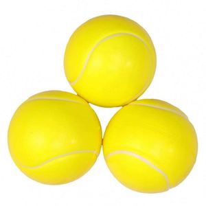 Pelota Antiestrés Deportiva Personalizada de Espuma de Poliuretano (PU) con Forma de Pelota de Tenis, Suave, Unisex, al por Mayor - Product Image 1