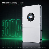 Convertisseur d'énergie solaire hybride 18kW 48V à onde sinusoïdale pure, biphasé, IP65 pour système solaire hybride