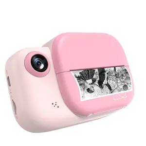 Bambini Selfie portatile 1080p 1000mah regalo di compleanno giocattoli stampante fotografica Hd Polaroid telecamere istantanee per bambini per bambini