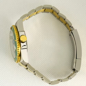 Montre automatique de luxe 40MM avec fond de boîtier en acier inoxydable, cadran en cristal saphir, luminescent et résistant à l'eau 5ATM - Product Image 3