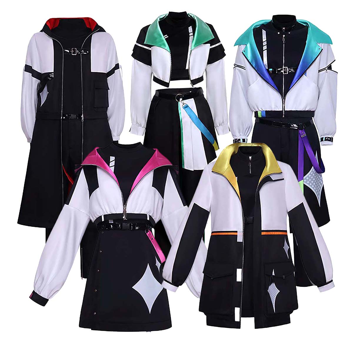 darkhoseページ　ゆず太郎コスチューム Game PJSK Kamishiro Rui Tenma Tsukasa Emu Nene Cosplay Costume for