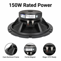 Haut-parleur PA professionnel LS ZHL-L810 de 8 pouces, 150 W RMS, bobine vocale intérieure-extérieure de 50 mm, aimant Y35 de 145 mm, woofer haute sensibilité