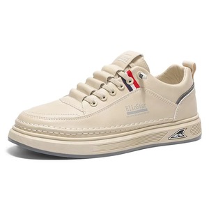 Chaussures plates décontractées pour hommes, style coréen tendance, respirantes, à semelle épaisse, doublées en peluche, vente en gros d'usine - Product Image 5